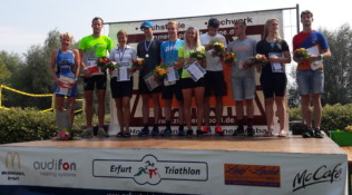 26.08.2017 – Erneuter Sieg beim Erfurt-Triathlon