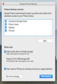 Google Photos Desktop Uploader